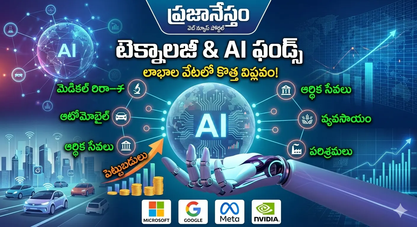 AI Focused Mutual Funds టెక్నాలజీ ఫండ్స్‌తో లాభాల వేట!