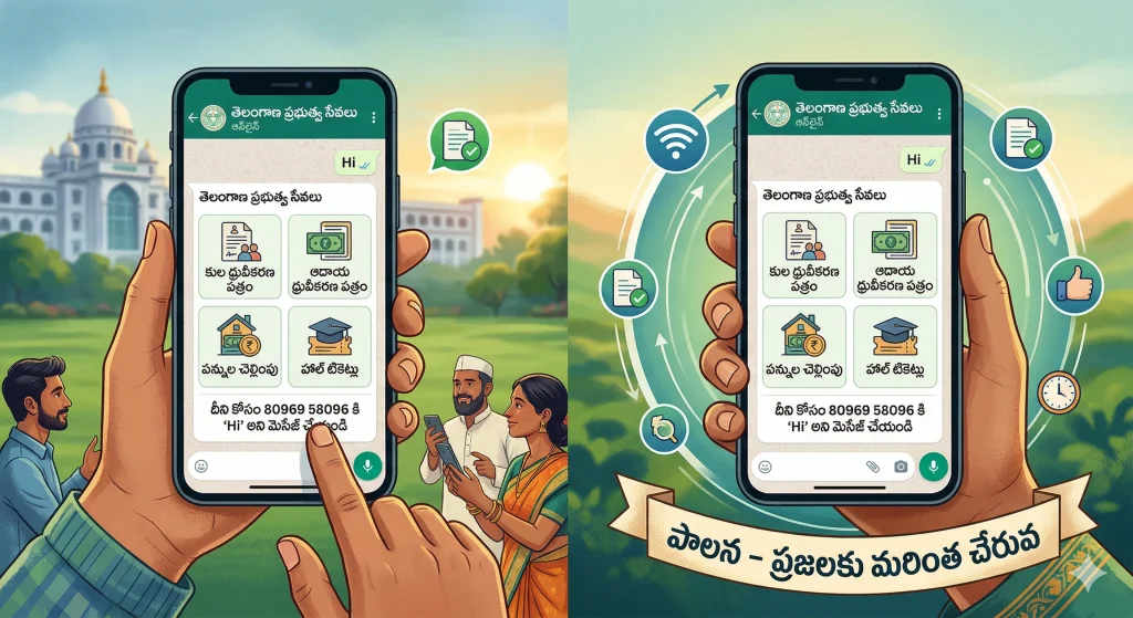 Telangana Govt WhatsApp Chatbot