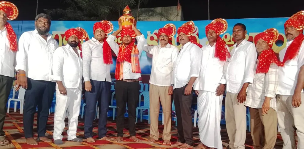 అల్మాయిపేటలో ఘనంగా గణేష్ నిమజ్జనం: ఆటపాటలతో వైభవంగా సాగిన శోభాయాత్ర