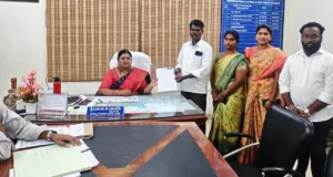 కొందుర్గులో ఎస్ఆర్ కన్వెన్షన్ హాల్ ప్రారంభంచిన మాజీ ఎమ్మెల్యే అంజయ్య యాదవ్