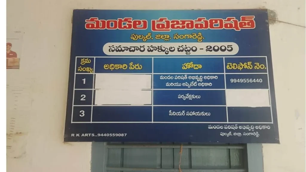 అధికారులు మారినా.. సూచిక బోర్డుపై మారని పేర్లు! అధికారులు మారినా.. సూచిక బోర్డుపై మారని పేర్లు!