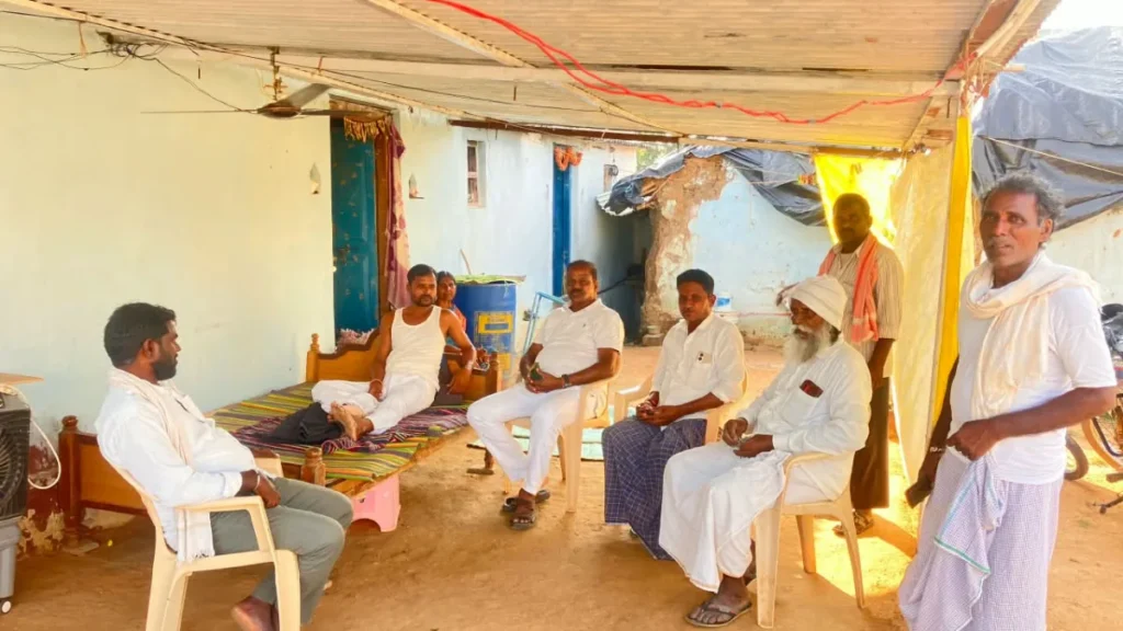 మాసాన్‌పల్లి ఉప సర్పంచ్‌ను పరామర్శించిన మాజీ ఎమ్మెల్యే భూపాల్ రెడ్డి