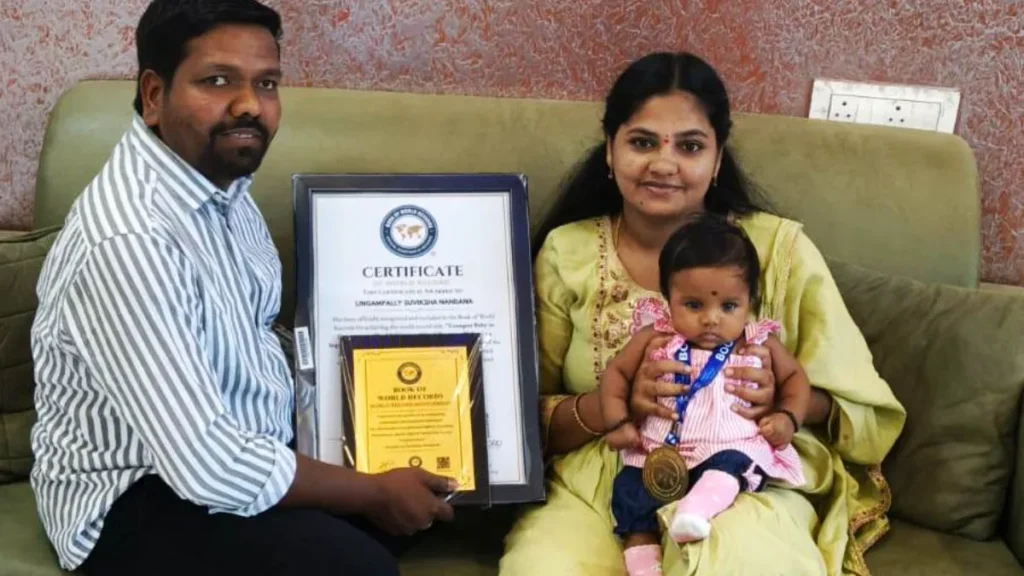 చిన్నారి సువిక్ష నందనకు ‘బుక్ ఆఫ్ వరల్డ్ రికార్డ్స్’ చిన్నారి సువిక్ష నందనకు ‘బుక్ ఆఫ్ వరల్డ్ రికార్డ్స్’