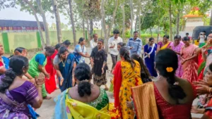 చిల్కూరు పీహెచ్‌సీలో ఘనంగా బతుకమ్మ సంబరాలు