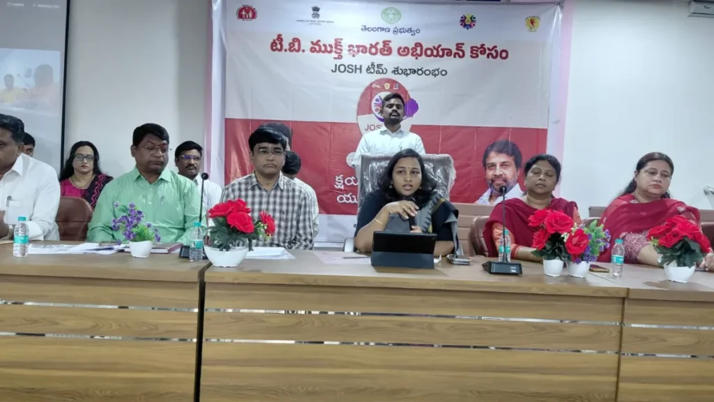 టీ.బీ. ముక్త్ భారత్ అభియాన్ కోసం జోష్ టీమ్ శుభారంభం టీ.బీ. ముక్త్ భారత్ అభియాన్ కోసం జోష్ టీమ్ శుభారంభం