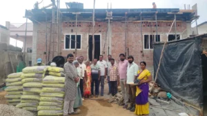 వెల్జాల్‌లో ఘనంగా ఇంద్రమ్మ ఇంటి స్లాబ్ పనుల ప్రారంభం